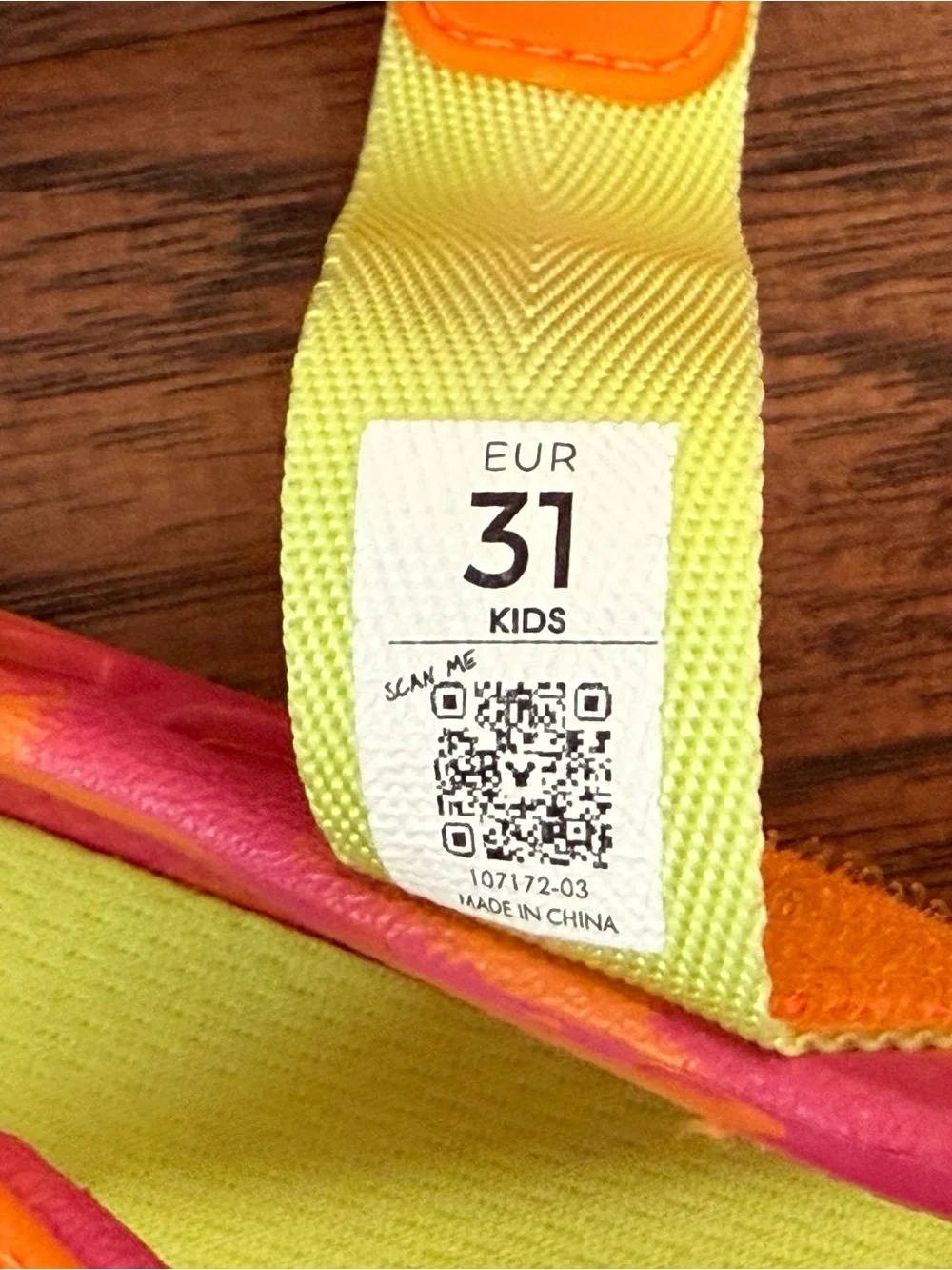 New. Vivobarefoot Kids US 13/EU 31. Ultra Bloom Coral Orange Pink Slip On Shoes